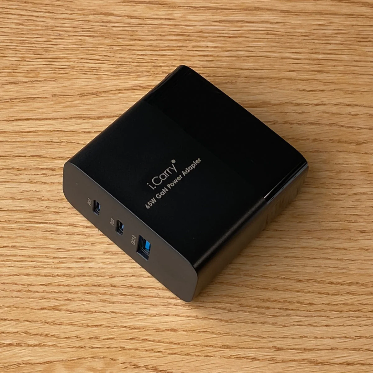 （ブラック）GaN 65W 窒化ガリウム アダプター iphone13 12 11 Galaxy Z Flip3 Fold3 5G 次世代型 高速充電器 フルスピード PD QC3.0 17-ACG23PPU