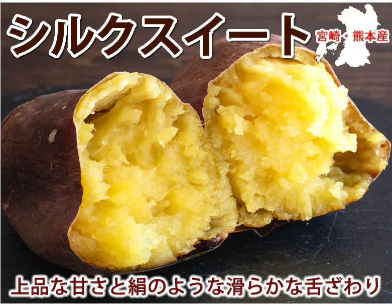 【10月下旬～11月上旬頃より順次出荷】さつまいも シルクスイート 訳あり 10kg 箱込（内容量9kg＋補償分500g) 送料無料 熊本・宮崎県産 サツマイモ 春こがね 紅まさり 焼き芋 芋 いも