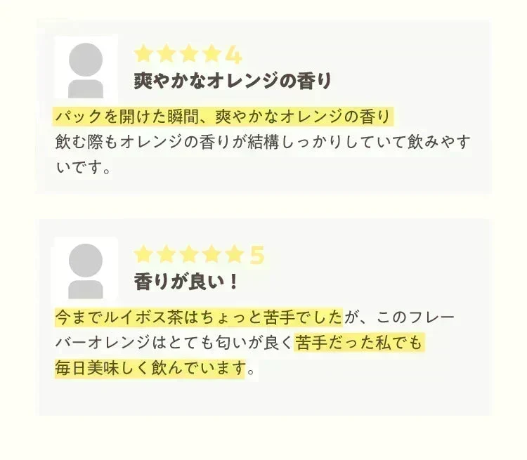 【最短当日出荷】アレンジルイボスティー オレンジ カップ用 ティーバッグ 30個入