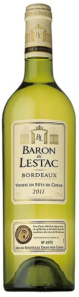 【送料無料】［白/辛口/フランス］カステル バロン ド レスタック ボルドー 白 750ml×6本【北海道・沖縄県・東北・四国・九州地方は必ず送料が掛かります】