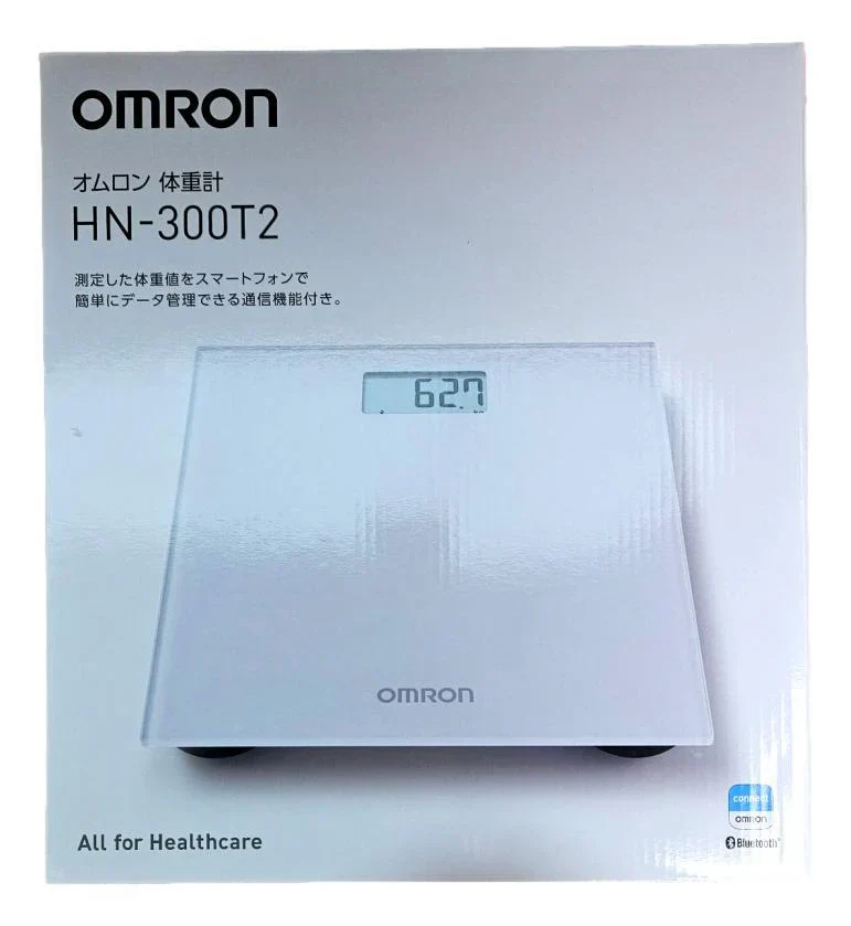 オムロン OMRON 体重計 ホワイト HN-300T2-JW