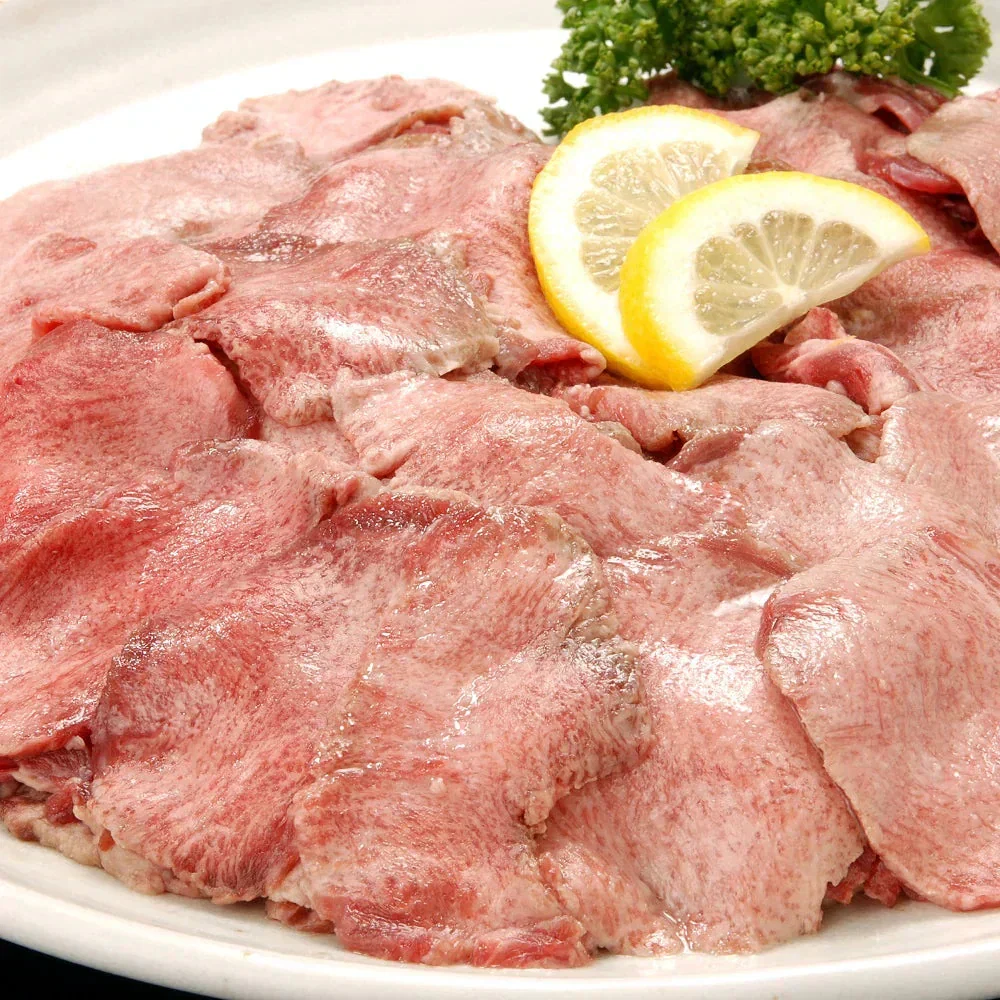タン約2mmスライス 500g スライス  焼肉 バーベキュー 豚タン 成形肉