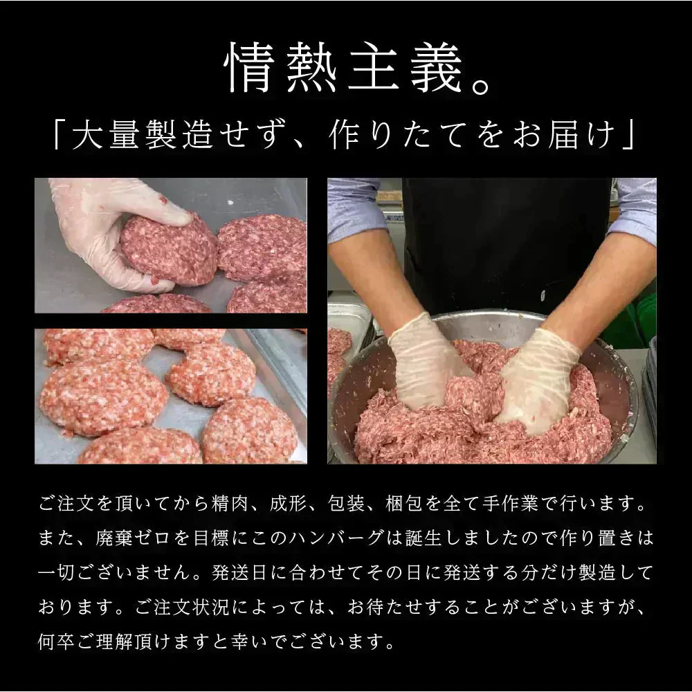 無添加 淡路島ハンバーグ 120g×10個