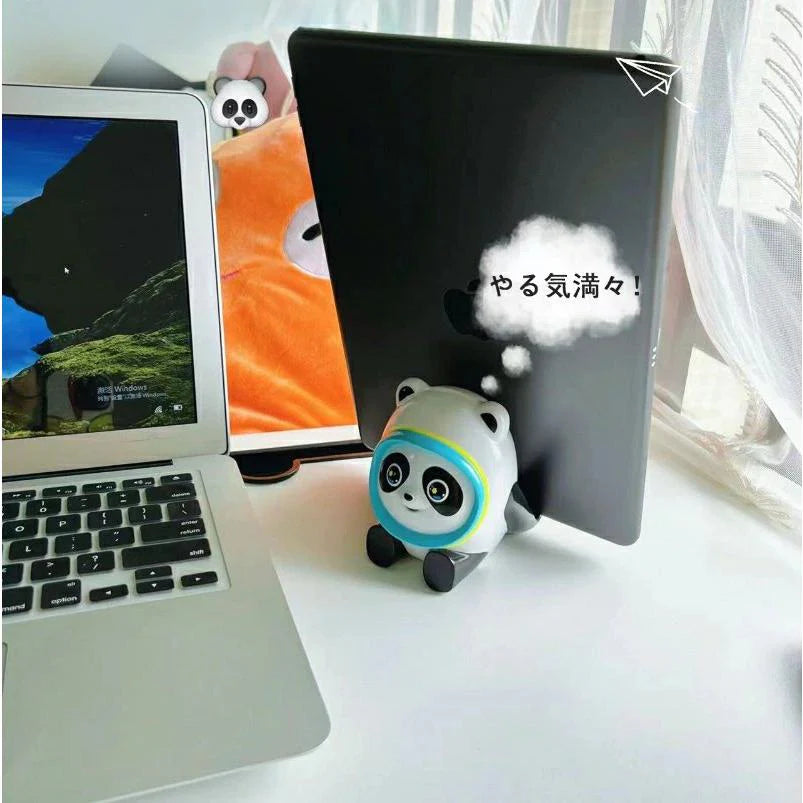 当日発送 貯金箱 スマホスタンド ビンドゥンドゥン 貯金缶 卓上 2in1 コイン箱 氷パンダ 記念品 人気 綺麗 かわいい 萌え おもちゃ 宝箱 小銭ボックス