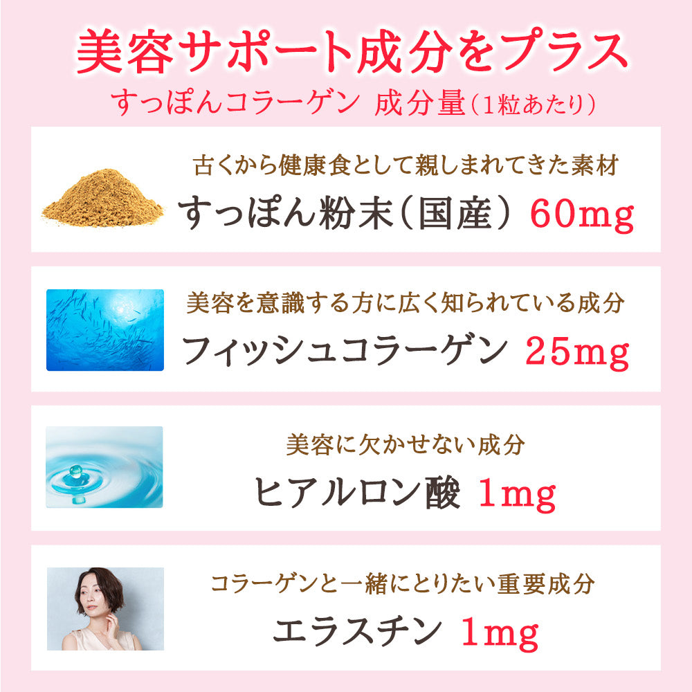 すっぽんコラーゲン《約3ヶ月分》エラスチン入り 美容 サプリ コラーゲン すっぽん エラスチン  ヒアルロン酸 サプリメント ダイエット 中の方にも