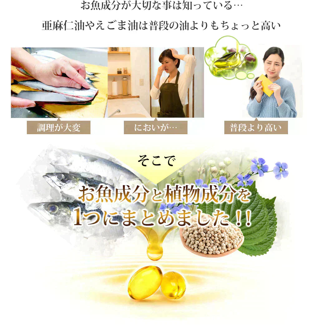 ＤＨＡ＋ＥＰＡ オメガ3系α-リノレン酸 亜麻仁油 《約3ヶ月分》 サプリ サプリメント 健康 オメガ3 リノレン酸 えごま油 亜麻仁油 ドコサヘキサエン酸 ロズマリン酸 ルテオリン【大容量】