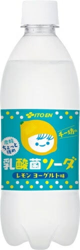 伊藤園 チチヤス チー坊の 乳酸菌ソーダ ちょっと強め レモンヨーグルト味 500ml ペットボトル 24本入 乳性炭酸飲料 炭酸飲料 乳酸菌 ヨーグルトテイスト