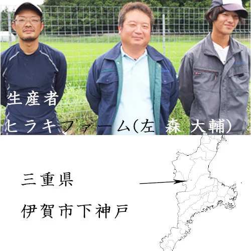 米 三重県伊賀産 ミルキークイーン 玄米 20kg ヒラキファーム 令和7年産
