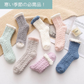 【Bセット】【予約商品・発送時期は商品説明に記載】もこもこ ルームソックス 靴下 5足セット 7色 冷え性 防寒 保温 あったか レディース かわいいあったか 冷え取り 靴下 防寒 暖かい 可愛い くつ下 ソックス 送料無料 ギフト プレゼント