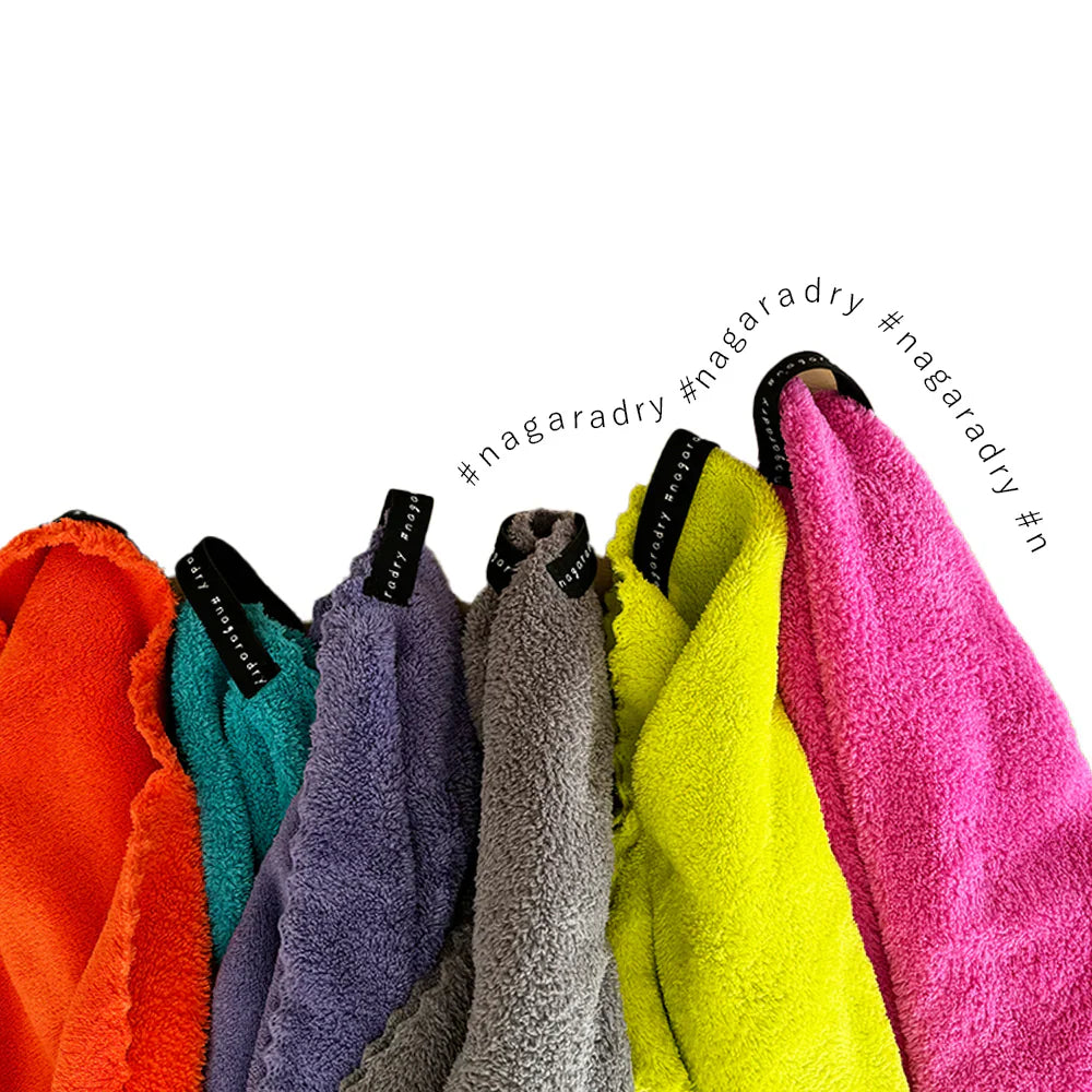 【ながらDRY】 ヘアドライタオル ヘアドライ タオル ゆめみるオレンジ マイクロ ヘアキャップタオル キャップタオル マイクロファイバー 超高吸水 速乾 吸水 ながらDRY ゆる子