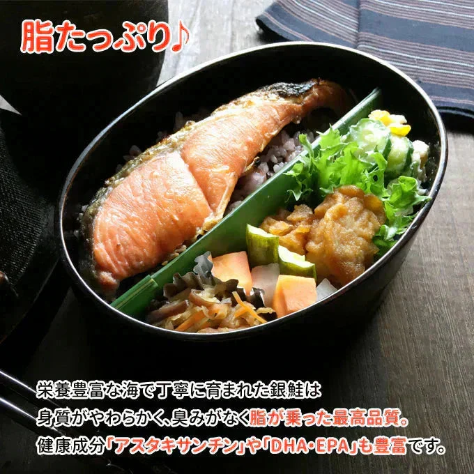 国産塩銀鮭 2kg20切（10切×2）送料無料