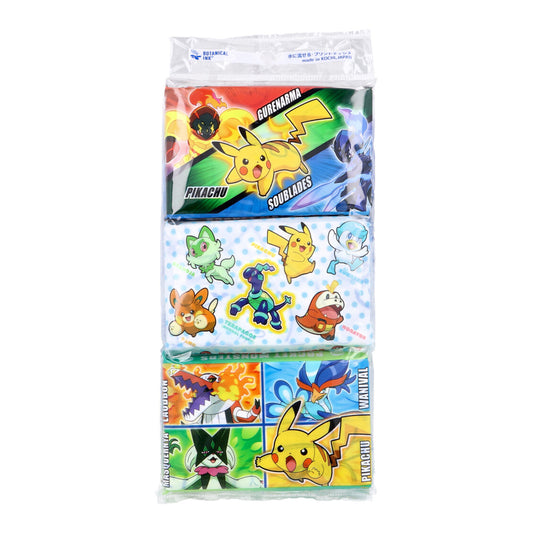 水に流せるプリントティシュ タカラトミー ポケットモンスター 8組16枚 6個入りＸ30パック