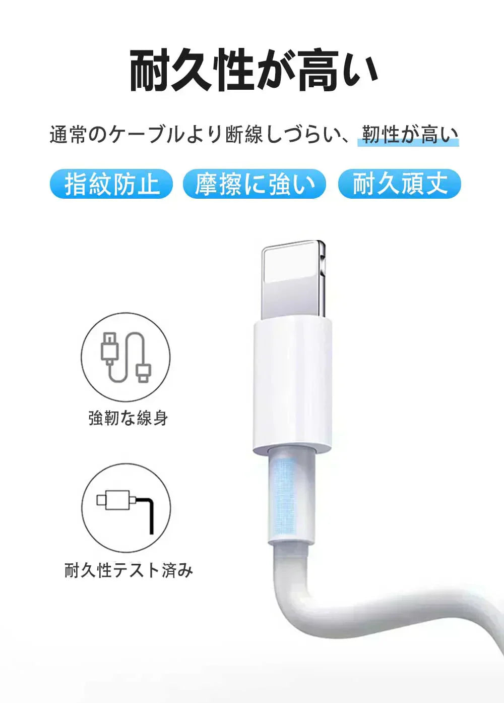 【店長大暴走！爆安秒殺セール！】【耐久性改良・急速充電器】＼ Type-C to Lightning ／純正品質 iPhone充電器 アイフォン 充電器 タイプC 20W PD 急速充電器 ライトニング アダプター PSE認証 高速充電 PD充電器 充電ケーブル Type-Cコード アイホン ケーブル アイフォン 充電器 ライトニングケーブル 全機種対応
