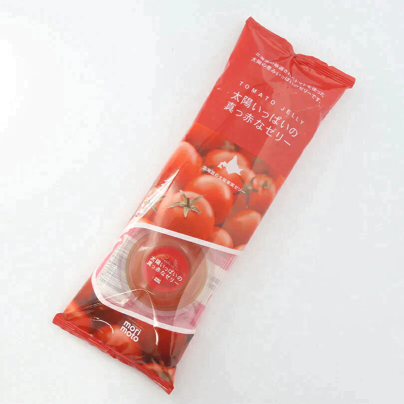 【北海道限定】morimoto 太陽いっぱいの【ハスカップゼリー・真っ赤なゼリー】1袋3個入×各1袋【合計2袋セット】新千歳空港 お土産