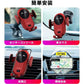車載ホルダー ワイヤレス 充電器 車載Qi スマホホルダー 車用 自動開閉 エアコン吹き出し口用 360度回転 iPhone　Android　各インチに対応(レッド)w370A
