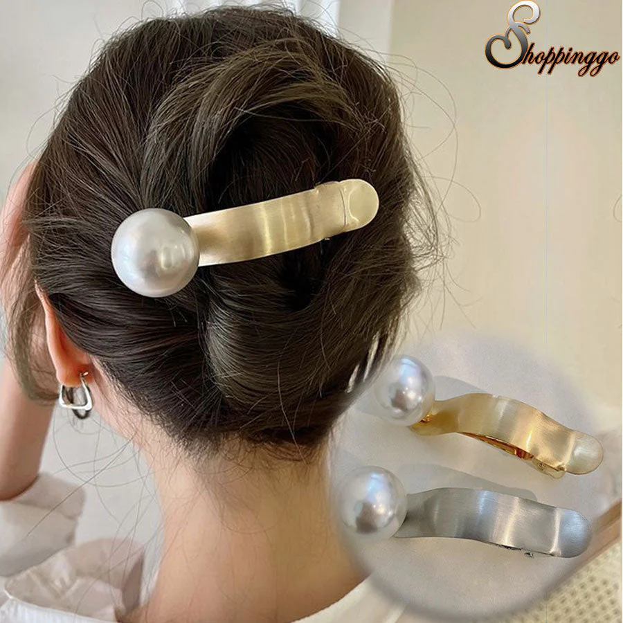 (シルバー)ヘアピン ヘア留め ヘアアクセサリー クロスヘアピン ゴールド オシャレ 髪飾り 上品 パーティー飾り
