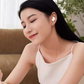 【感動の音質を体験せよ!!】＼ホワイト／イヤホン ワイヤレスイヤホン 自動ペアリング bluetooth 5.4 ブルートゥース 高音質 ノイズキャンセリングブ ルートゥースイヤホンBluetooth5.3 長時間通話 Android iPhone ワイヤレス 片耳 マイク付き 低遅延 耳を塞がない 左右分離型 イヤフォン