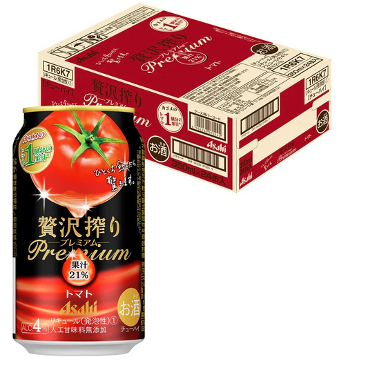 アサヒ 贅沢搾り プレミアムトマト 350ml×1ケース/24本