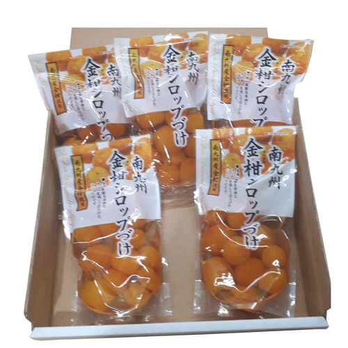 【終売】南九州 金柑シロップづけ 320g×5袋