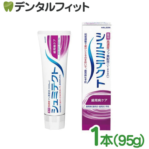 歯みがき粉 シュミテクト 歯周病ケア (フッ素濃度1450ppm) 1本(95g)【メール便送料無料】