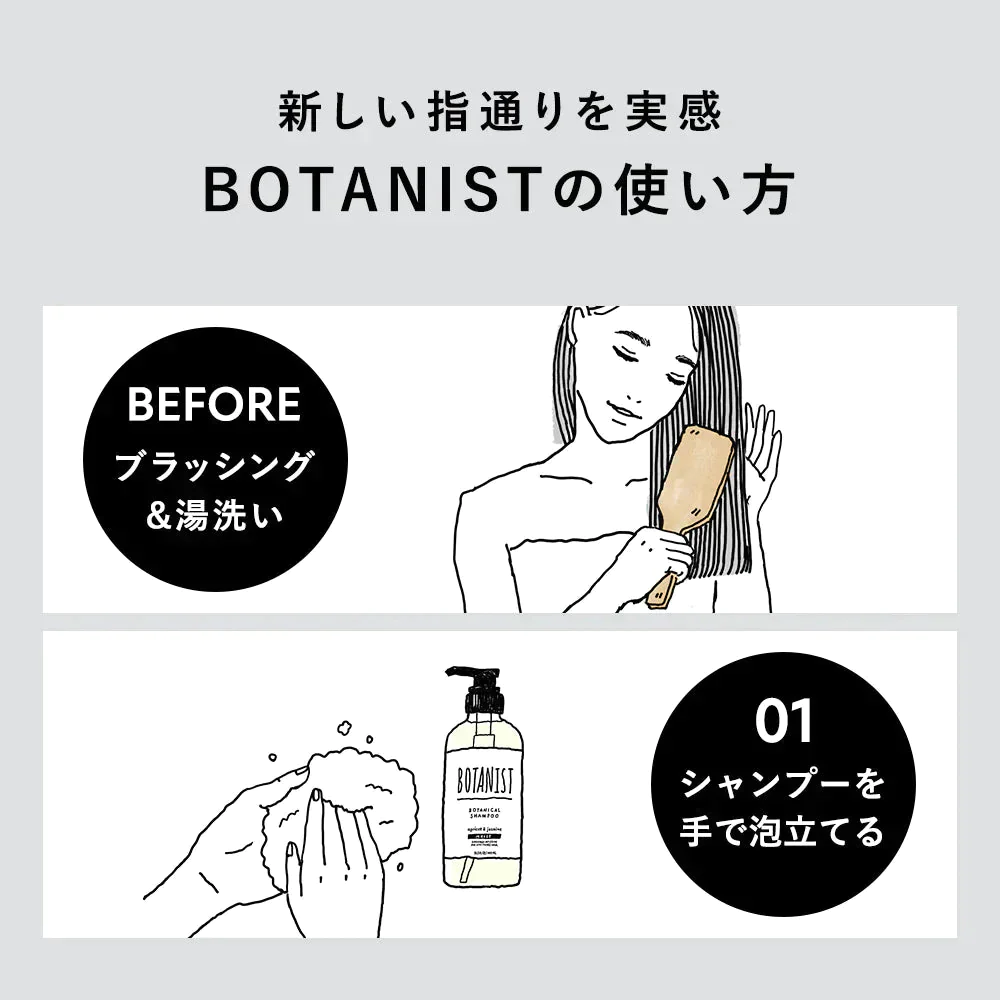 BOTANIST ボタニスト ボタニカルスカルプシャンプー・トリートメントセット ヘアケア ぼたにすと