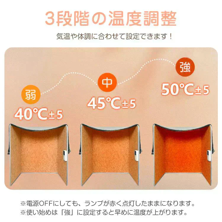 パネルヒーター 「ドッグ」 足元ヒーター デスクヒーター 足元暖房 電熱 ヒーター こたつ 折り畳み 遠赤外線 省エネ 冷え性 オフィス 部屋 暖かグッズ