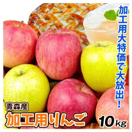 りんご 加工用 青森産 10kg