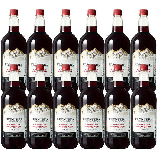 【送料無料】コンチャ・イ・トロ フロンテラカベルネ・ソーヴィニヨン 1500ml 1.5L×12本【北海道・沖縄県・東北・四国・九州地方は必ず送料が掛かります】