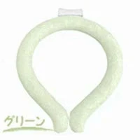【グリーン 子供 2個 送料無料】ネッククーラー 即冷却 冷却グッズ 暑さ対策用品 クールリング アイスリング 自然凍結 スマートアイス ネックバンド 温度でひんやりキープ 繰り返し 暑さ対策 冷却グッズ 首 冷却 電池なし 送料無料