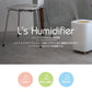 L's humidifier 上部給水 ハイブリッド式 加湿器 4L ミスト 抗菌カートリッジ付属 タッチパネル おしゃれ