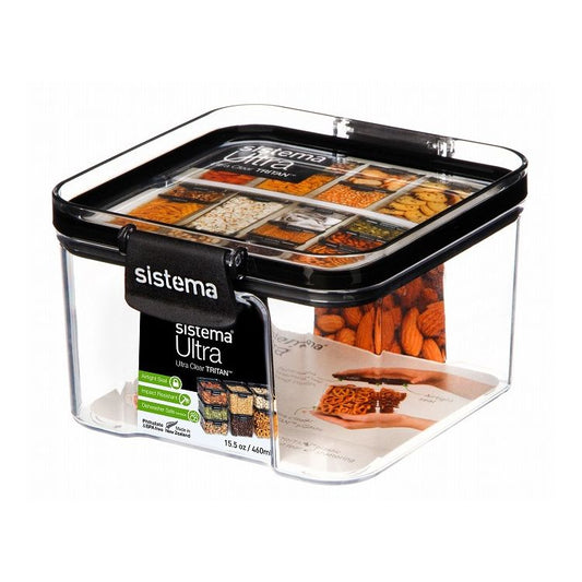システマ sistema ウルトラ 460ml 51400ZS 保存容器 プラスティック システム容器 密封 スタッキング キッチン