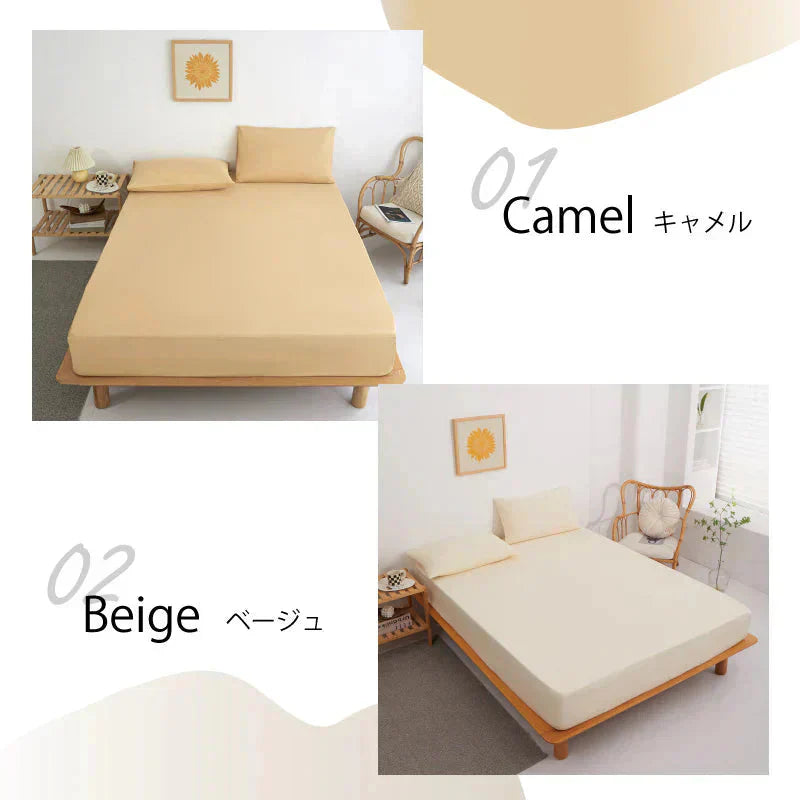 【五面防水ボックスシーツ 色お任せ/100×200cm】ボックスシーツ 五面防水 クイーン 160ⅹ200cm シングル セミダブル ダブル 防水シーツ シングル ダブル セミダブル クイーン シーツ 介護シーツ マットレスカバー 撥水 抗菌 速乾 通気性 高級感 安眠 快眠 北欧風 無地 かわいい おしゃれ 快適 寝具 ゴム付き 春用 夏用 秋用 冬用