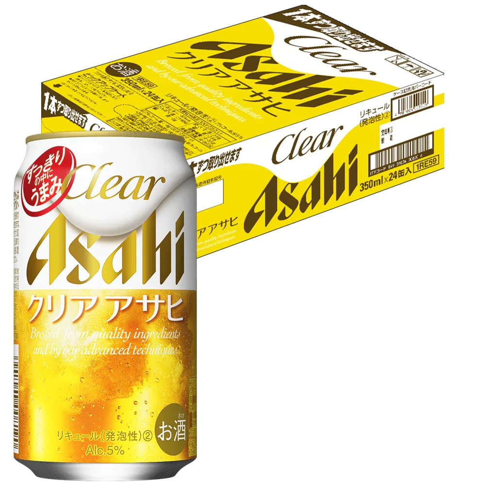 アサヒ クリアアサヒ 350ml×1ケース/24本