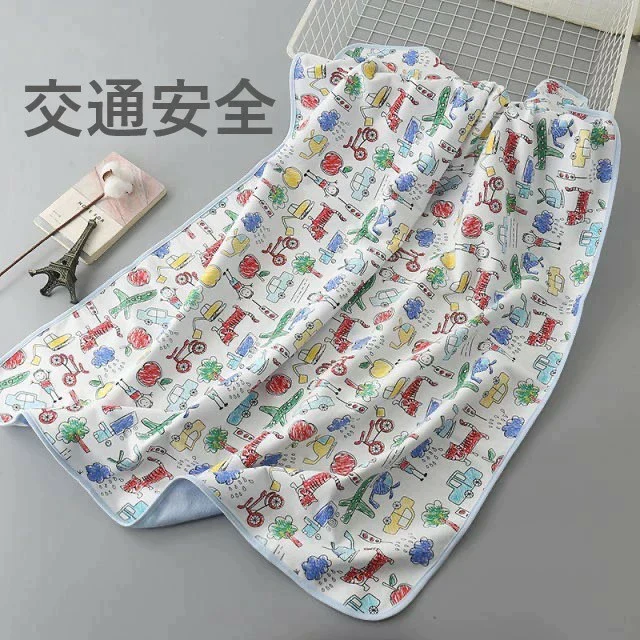 ベビーシーツ 70x120cm 防水シーツ おねしょシーツ 綿100％ 防水 お昼寝布団 保育園