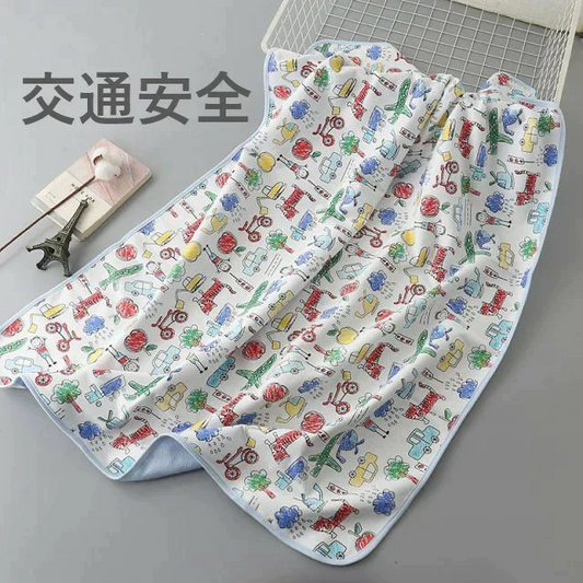 ベビーシーツ 70x120cm 防水シーツ おねしょシーツ 綿100％ 防水 お昼寝布団 保育園
