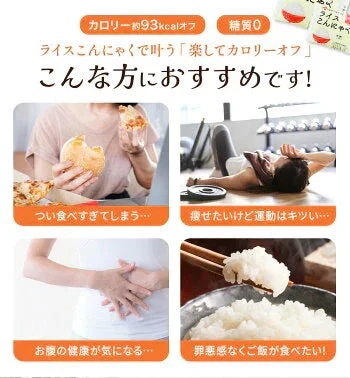 100g×4 ライスこんにゃく