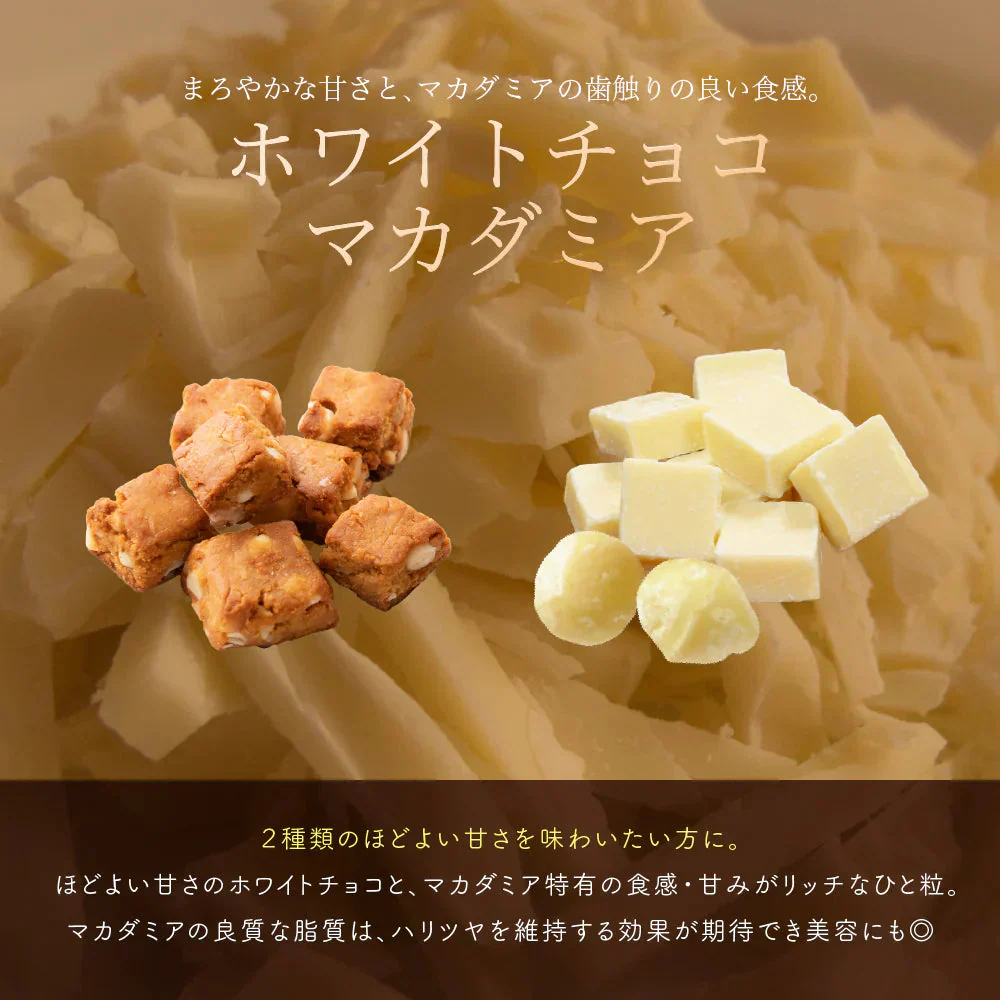 小麦粉不使用 ソイキューブ(ホワイトチョコマカダミア) 【1袋】(100g×1袋) SOYCUBE 大豆菓子 おから グルテンフリー 小低GI 低糖質 糖質制限 小腹サポート 食物繊維