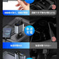 【移動中も電池切れの心配なし！】シガーソケット 延長 充電器 巻き取り リール式 4in1 車 USB Type-C Lightning 急速充電 4ポート カーチャージャー 4台同時に充電 iPhone 15 14 巻き取り式 12V車 24V車 Apple Android USBポート付 リールタイプ 後部座席 車載充電器 電圧計