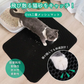 (ブラック) 猫砂マット ネコ砂 30×45 洗える 再利用 トイレマット 砂取りマット 飛び散り防止 トイレ用品 ペット マット 防水 小さめ