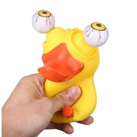 スクイーズ おもちゃ ストレス解消 柔らかい 発散 グッズ 動物 景品 かわいい おもしろ プレゼント 握るおもちゃ 手持ち無沙汰 ストレス解消 w233A (アヒル)