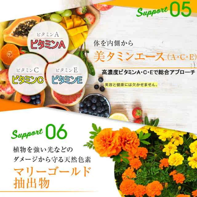 【お得！ひがサプリ・6袋＋1袋オマケ】新時代 太陽対策 飲む日焼止めサプリ お出かけ対策 サプリメント ひがサプリ バリア サプリ 飲む日焼け止め サンスティック 日焼止め UVケア UVカット 紫外線サプリ クリーム ニュートロックスサン UV 対策 ケア カット 紫外線カット 紫外線 日差しに負けない ビタミン 日焼どめ お肌 守る シスチン ビタミンC レッドオレンジ シトラス ローズマリー マリーゴールド 日本製