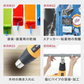 【ブラック】省エネ設計！ ヒートガン ホットガン 100V 4種類ノズルアタッチメント付 1300W 強力 熱処理 2段階風量切替機能 DIY 修理 補修 日曜大工 乾燥 剥離 加工 工芸 工具 ステッカー剥がし ヒーティングガン ホットエアガン 熱風機