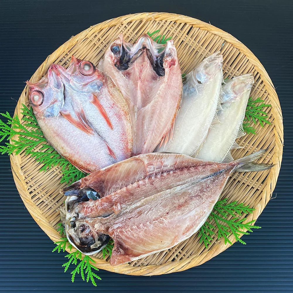 島根県特産品 海産物 浜田三昧（のどぐろ・水かれい・あじ）干物セット 一夜ぼし 干物 のどぐろ かれい あじ【送料込み】【お届け不可地域：ヤマト運輸の配達不可地域】