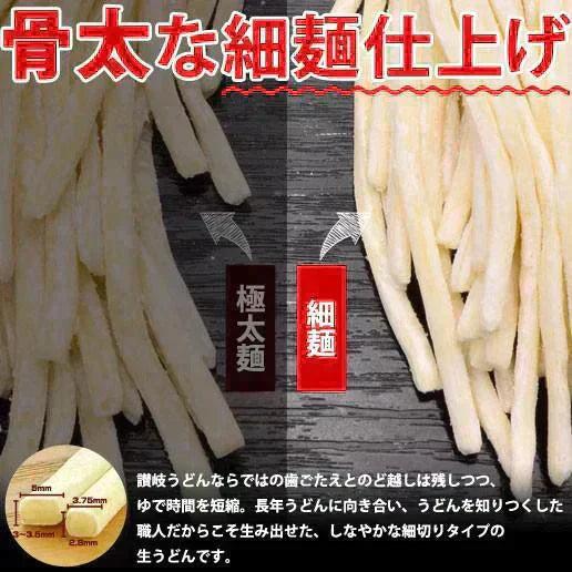 本場讃岐純生うどん 720g(240gx3袋)  約6人前  鎌田醤油 つゆ付き うどん  特産品 名物品  しあわせ製麺