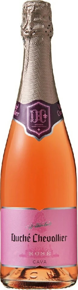 【送料無料】ドゥーシェ・シュバリエ ロゼ 750ml×6本［スパークリング/辛口/スペイン］【北海道・沖縄県・東北・四国・九州地方は必ず送料が掛かります】