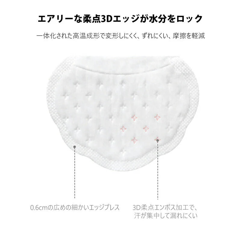 脇汗パッド メンズ レディース 10枚入 汗脇 汗取り パッド わきあせ対策 使い捨て シャツに貼る 汗染み防止 脇汗シート 抗菌 防臭 夏 スポーツ ポイント消化