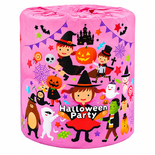 個包装100個 トイレットペーパー ハロウィンパーティー ダブル30m
