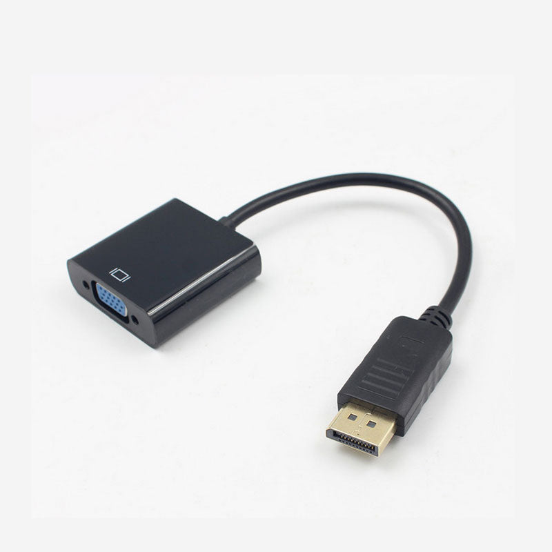 dp vga 変換 アダプタ 15cm ケーブル DP VGA アダプタ Displayportオス to VGAメス コネクタ ケーブル アダプター PC モニター
