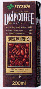 伊藤園 ドリップコーヒー 200ml 紙パック 24本入 〔コーヒー〕