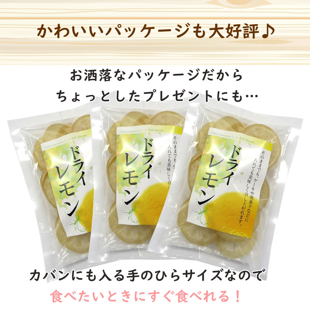 【3人シェア買いでお得】230g  ドライレモン ドライフルーツ